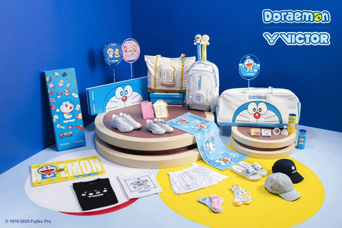 Victor x Doraemon Slippers (008DRM-A)