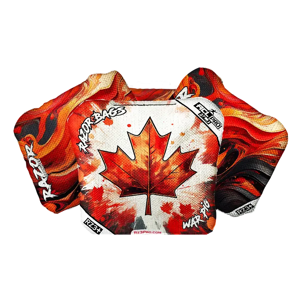 War Pig | Maple Leaf | ACL PRO Razor Cornhole Bags