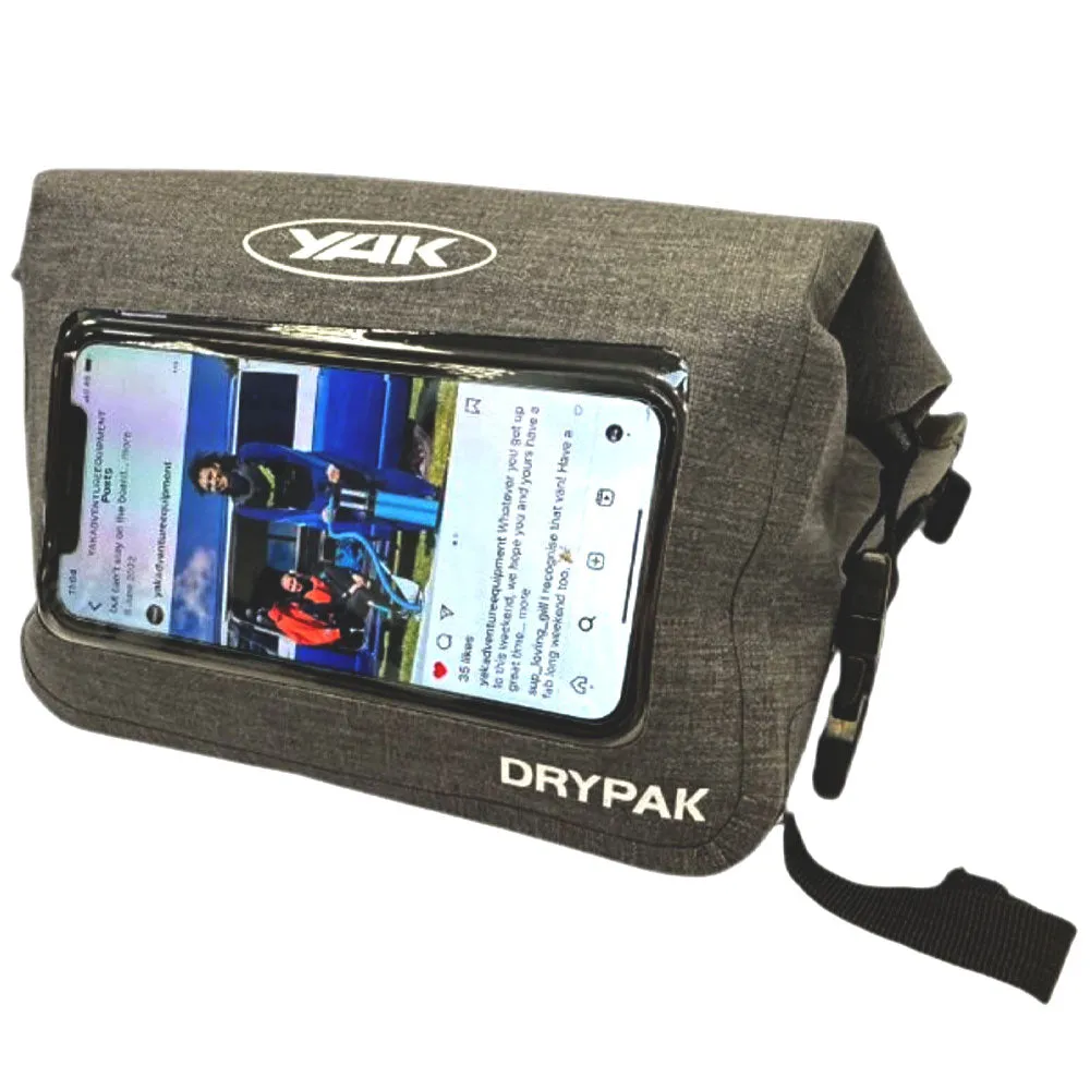 Yak Drypak Tpu Grey Waist Bag - Snowy Grey