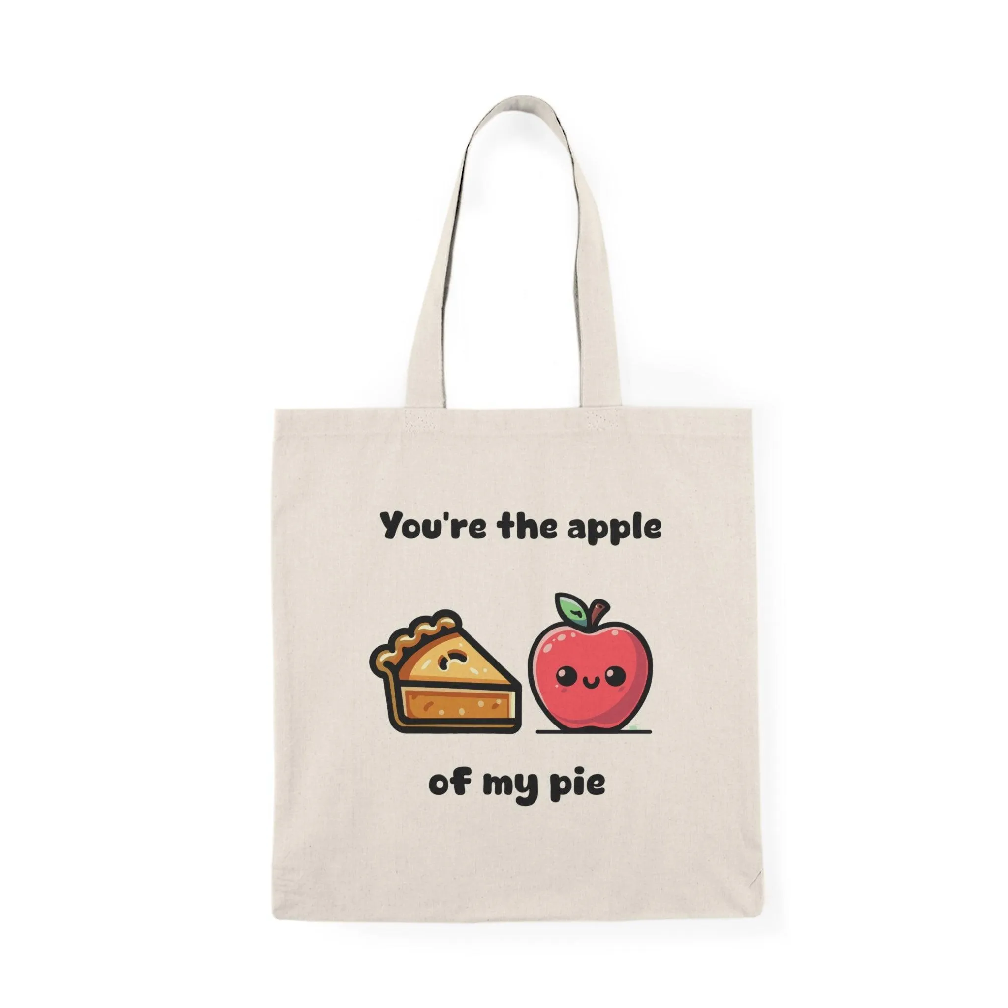 You’re the Apple of My Pie Tote – Cute Pun Foodie Bag