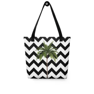 Zig-Zag Palm - Tote Bag